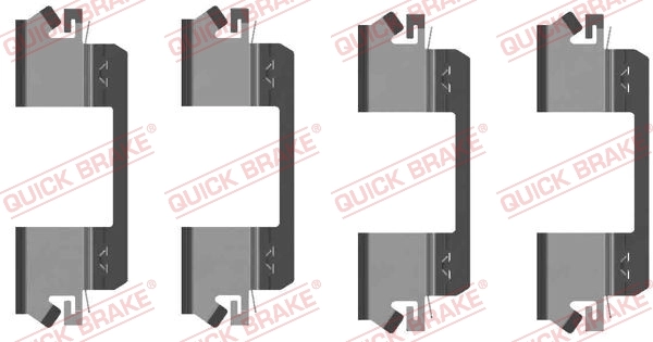Accessory Kit, disc brake pad